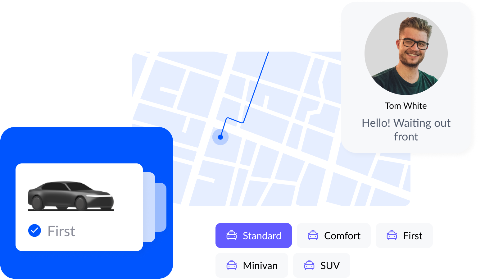 Car transfer for business trips