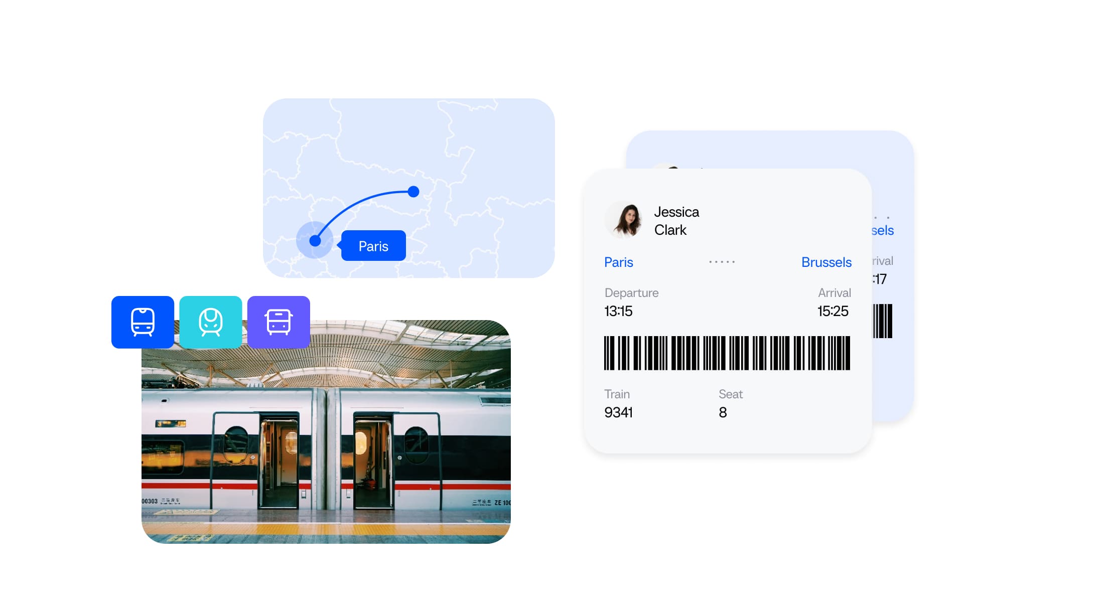 Train tickets corporate travel